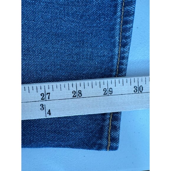 Levis 501 Original fit Mens Jeans distressed 90s relaxed patch work sz 36x29 - Picture 7 of 10